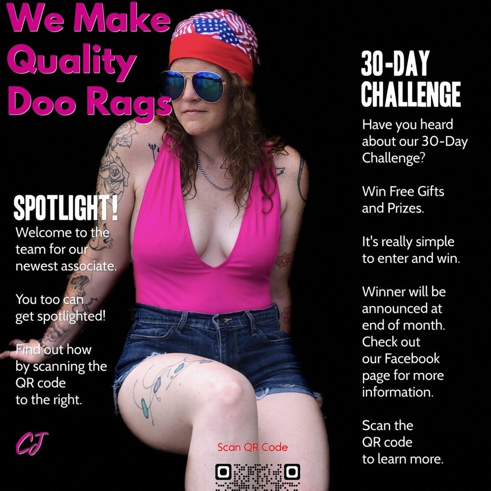 American Style Doo Rag - Fearless and Fabulous